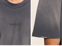 Футболка Nothomme Monterest Garment Dyed серый