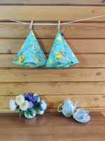 Полотенце кухонное, круглое, 2 шт, вафельное полотно