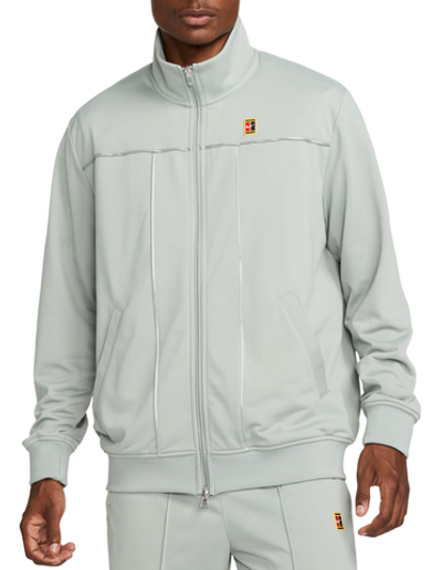 Мужская теннисная кофта Nike Court Heritage Suit Jacket - mica green