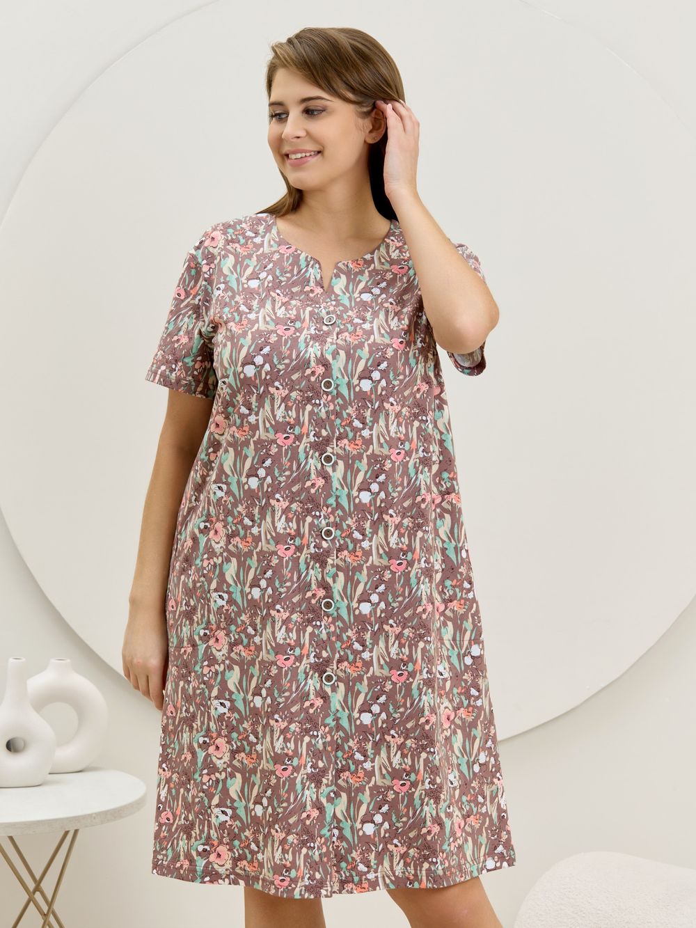 Халат Рейна Виотекс КОРИЧНЕВЫЙ