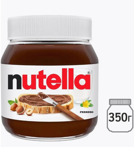 Nutella паста шоколадная ореховая 350 грамм