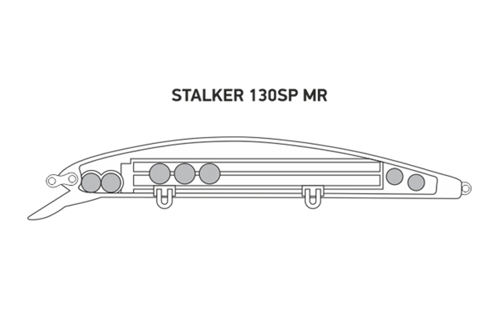 Воблер LureMax STALKER 130SP MR-068 21,5 г.