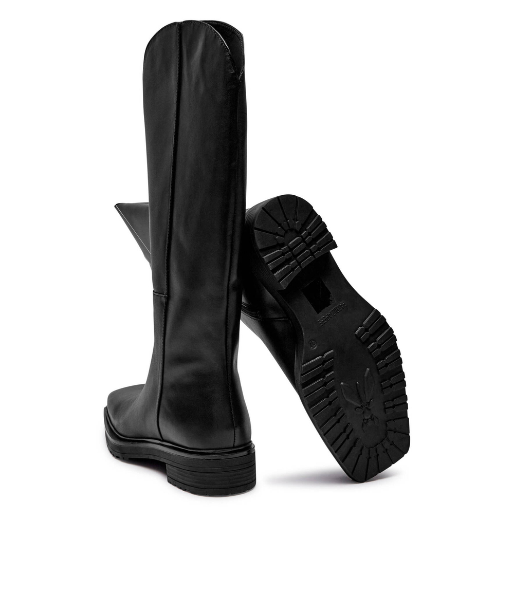 Кожаные сапоги-казаки STIVALI Patrizia Pepe - черный(8Y0096 L078)