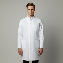 Медицинский мужской халат "Вайт" new