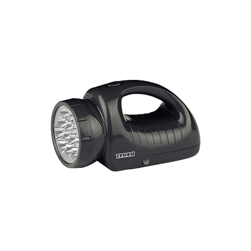 Светодиодный фонарь Трофи TSP12 прожекторный аккумуляторный со встроенным светильником