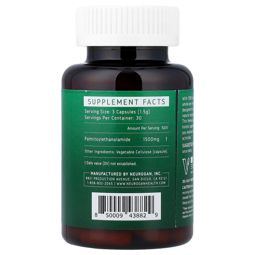 Neurogan Health, Pea Pro, 90 капсул (500 мг в 1 капсуле)