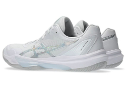 Женские кроссовки для бадминтона/сквоша Asics Sky Elite FF 3 - white/pure silver
