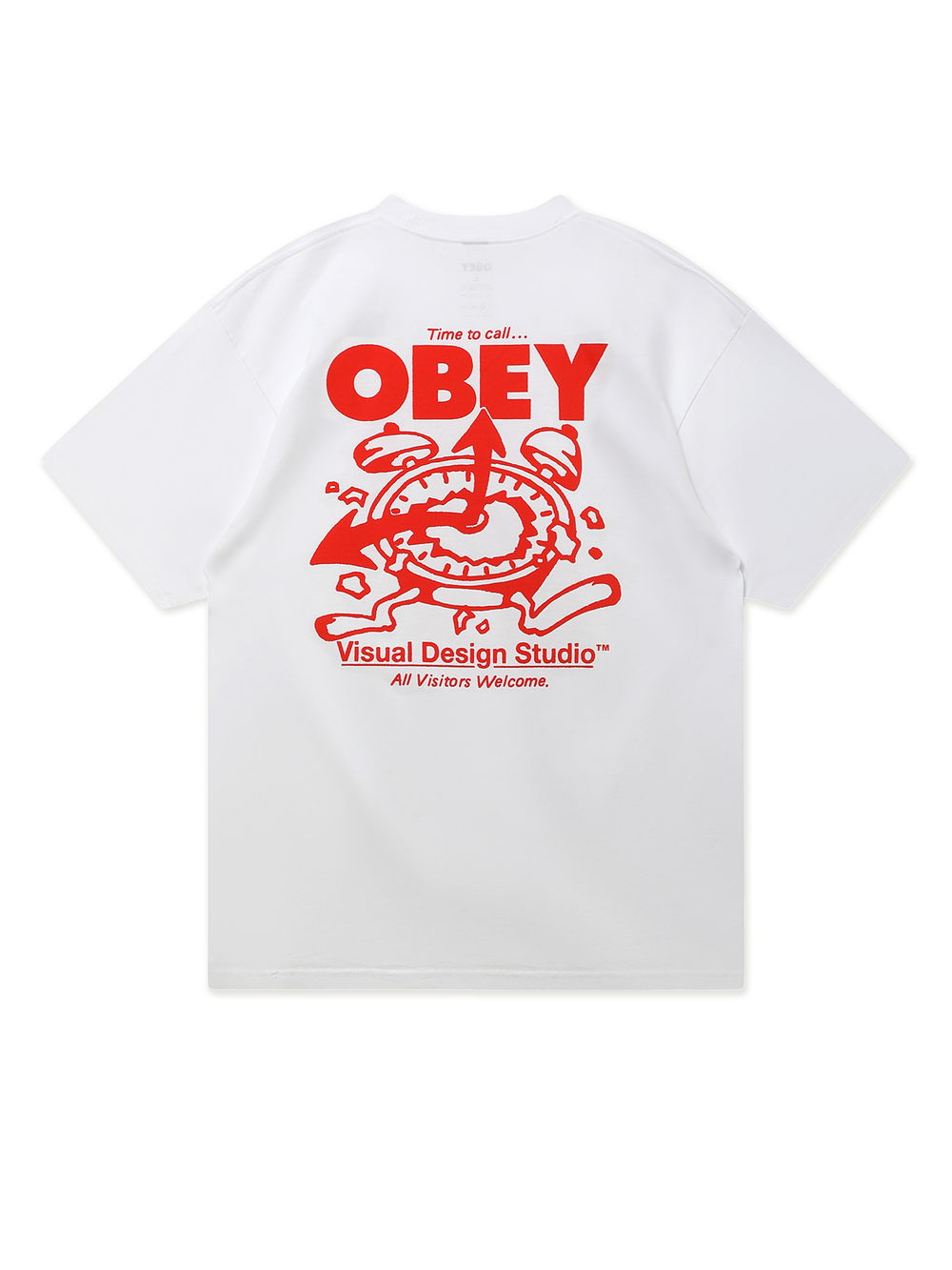 Мужская Футболка Time To Call Obey