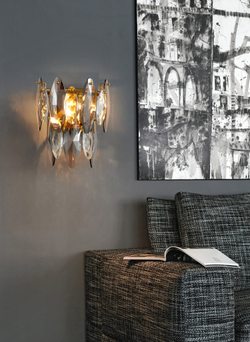 Настенный светильник MT8980-W brass