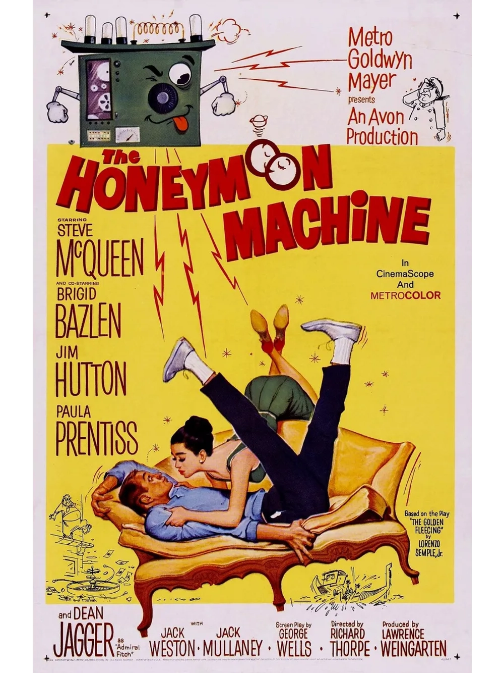Машина медового месяца (1961) (DVD-R)