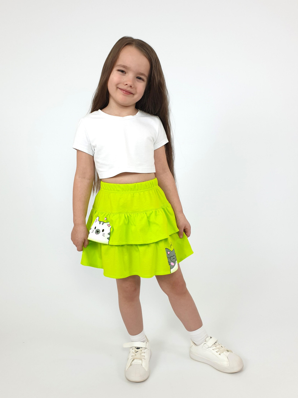 715-11 Юбка для девочки