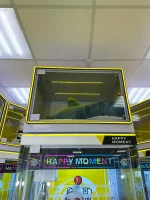 Призовой автомат кран-машина с витриной «Happy moment»