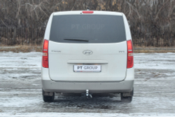 Фаркоп PT GROUP /съемный квадрат/ HYUNDAI H-1 2007-/ Starex 2007-(паспорт и сертификат в комплекте)(без электрики) арт.HHA-07-991122.00