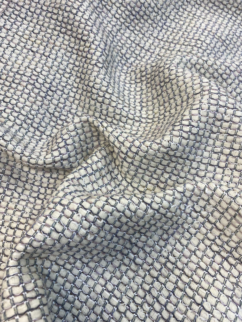 Ткань ШАНЕЛЬ (Италия) 80% шерсть 10% хлопок 10% мохер ш-150см отрез 0.7 м