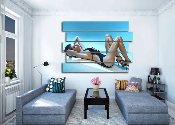 Модульная картина "Модельная внешность"