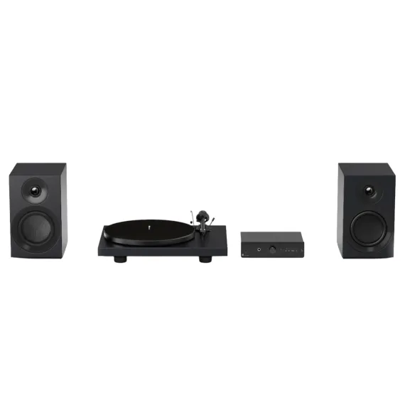 Pro-Ject Colourful Audio System E Satin Black