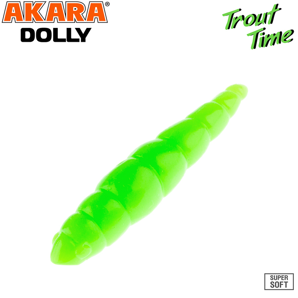 Силиконовая приманка Akara Trout Time DOLLY 1.8 Cheese 452 (10 шт.)