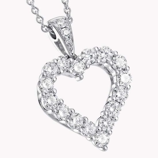 Подвеска Graff Diamond Heart Silhouette Pendant