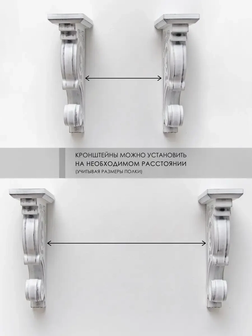 Кронштейн для полки на стену