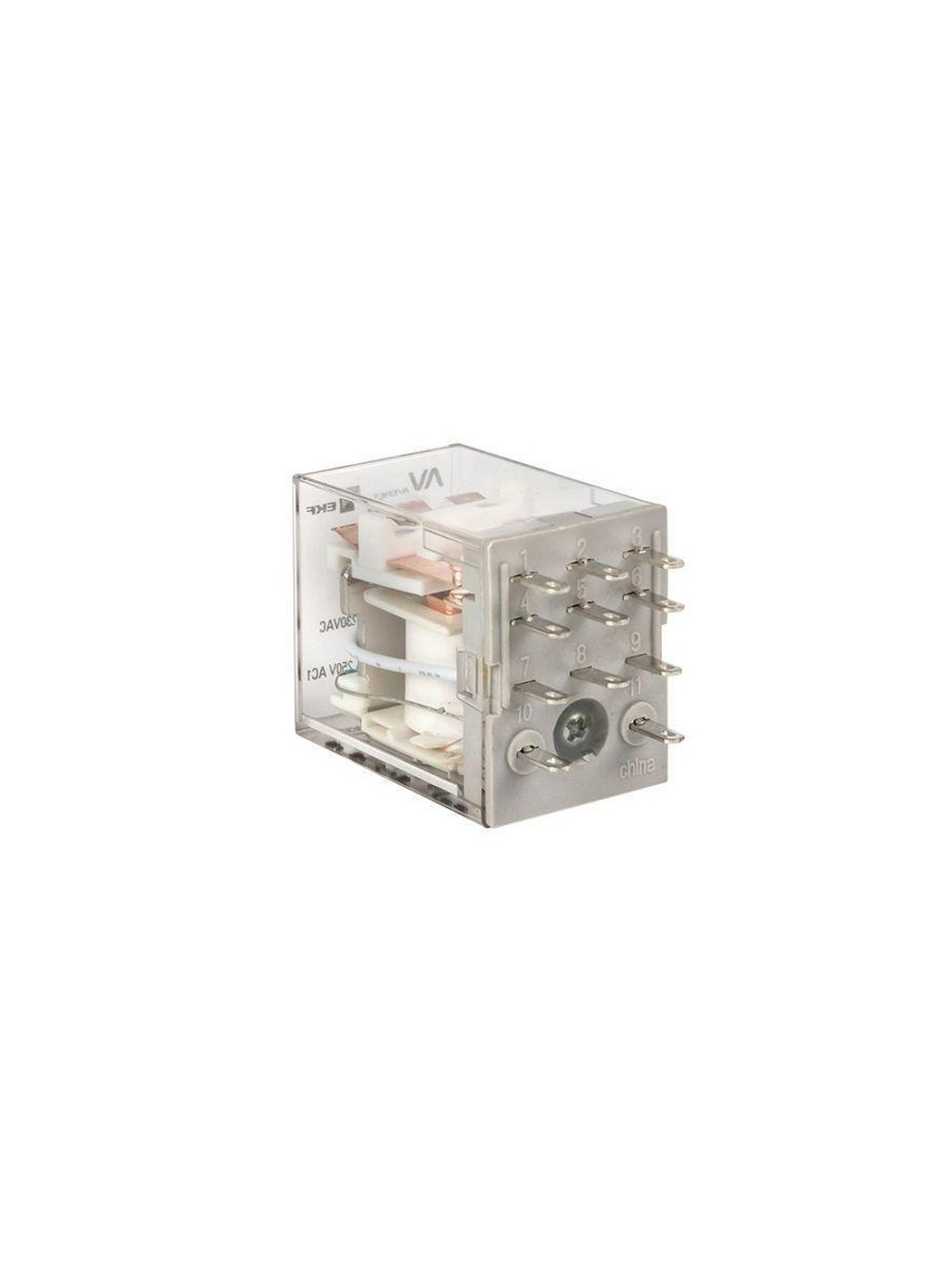 Реле промежуточное RPA 22/3 6А 230В AC AVERES EKF rpa-22-3-230AC