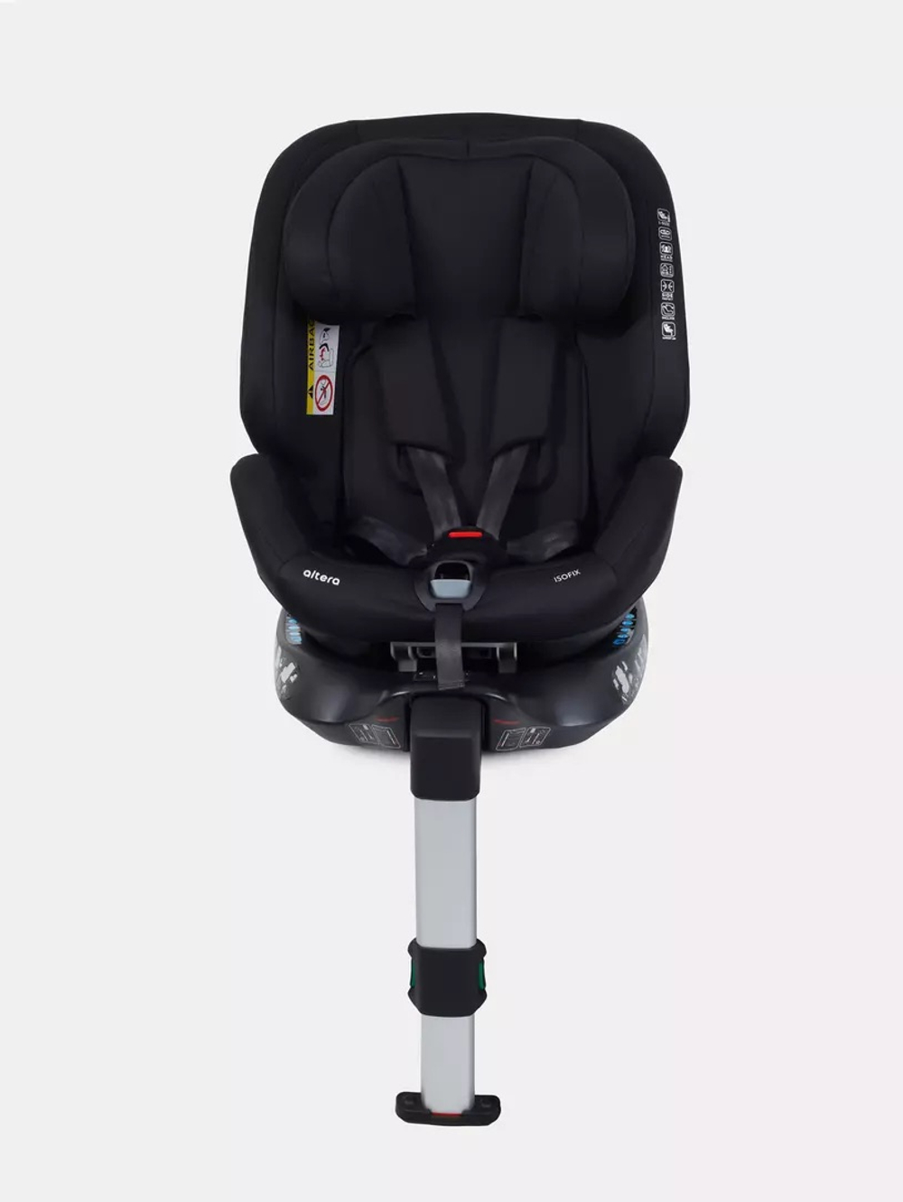 Автокресло детское Rant Altera Isofix I-Size группа 0/1/2/3 (0-36 ) Black