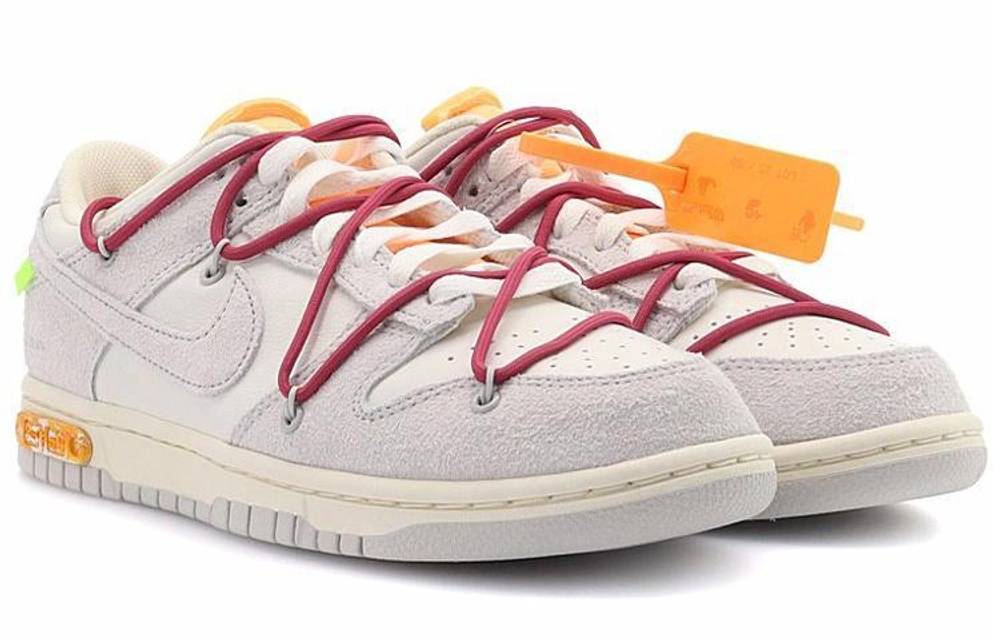 Кроссовки Off-White X Nike Dunk Low The 50 No.35