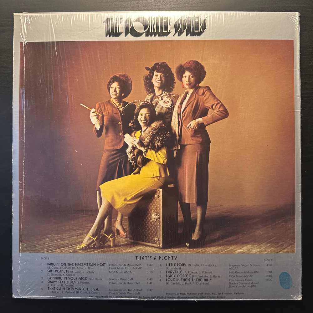 The Pointer Sisters - That's A Plenty (США 1974г.)