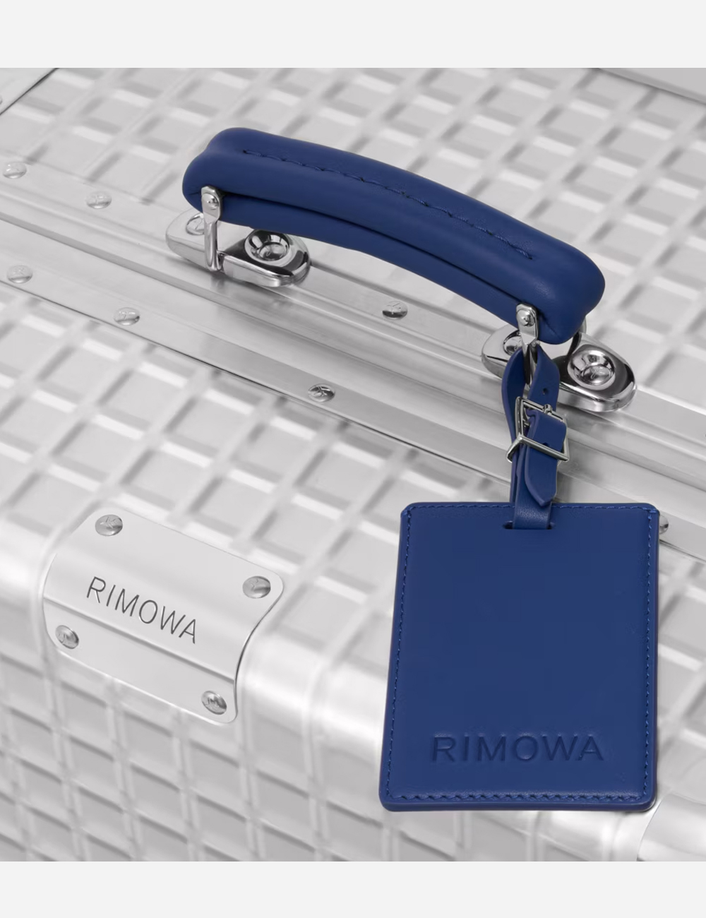 Чемодан Rimowa Classic Aluminium Grid Cabin "Silver"