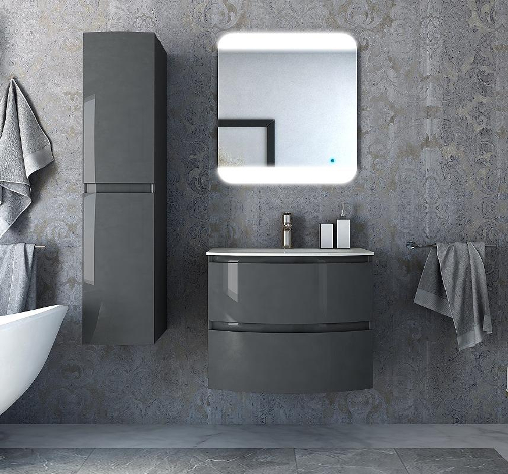 Мебель для ванной Cezares VAGUE 70 Antacite 44221