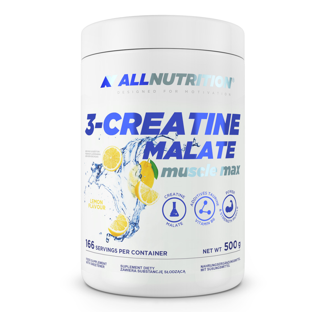 Креатин All Nutrition 3-Creatine Malate Muscle Max 500 г апельсин