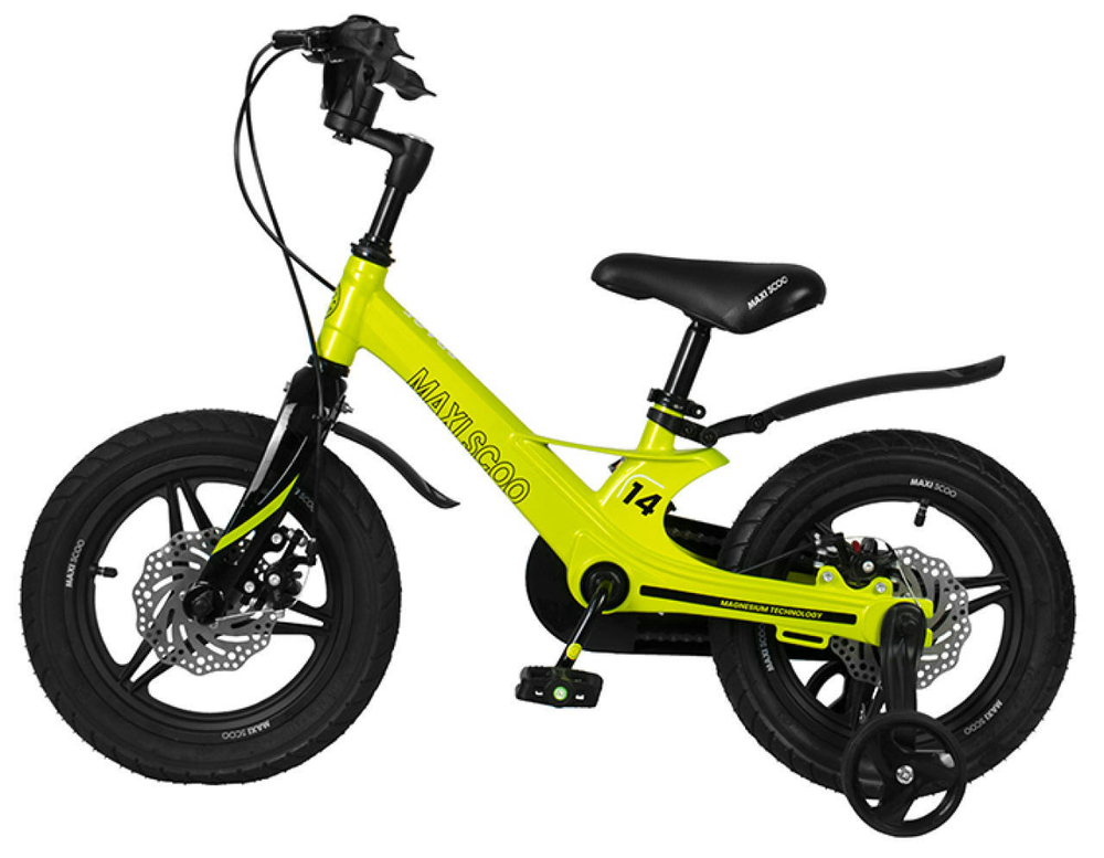 Детский велосипед Maxiscoo Space Deluxe Plus 14 (2022)
