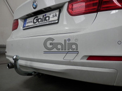 Фаркоп оцинкованный Galia B021C для BMW 3-Series 2011- седан/универсал, BMW 1-Series 2011-, (паспорт и сертификат в комплекте)(без электрики)