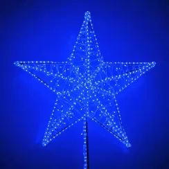 Макушка Кремлевская 250 см. для елей высотой от 20 до 50 м., синяя, Green Trees (krem-250blue)