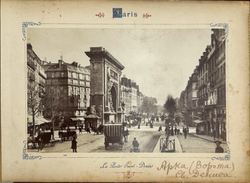 Paris / Париж. Альбом с фотографиями. Кон. XIX — нач. ХХ в. 12 л. (24 фот.).