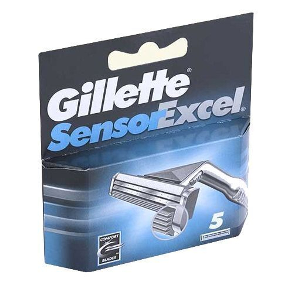 Сменные кассеты Gillette Sensor Excel 5шт