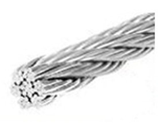 Трос 4 мм из нержавеющей стали