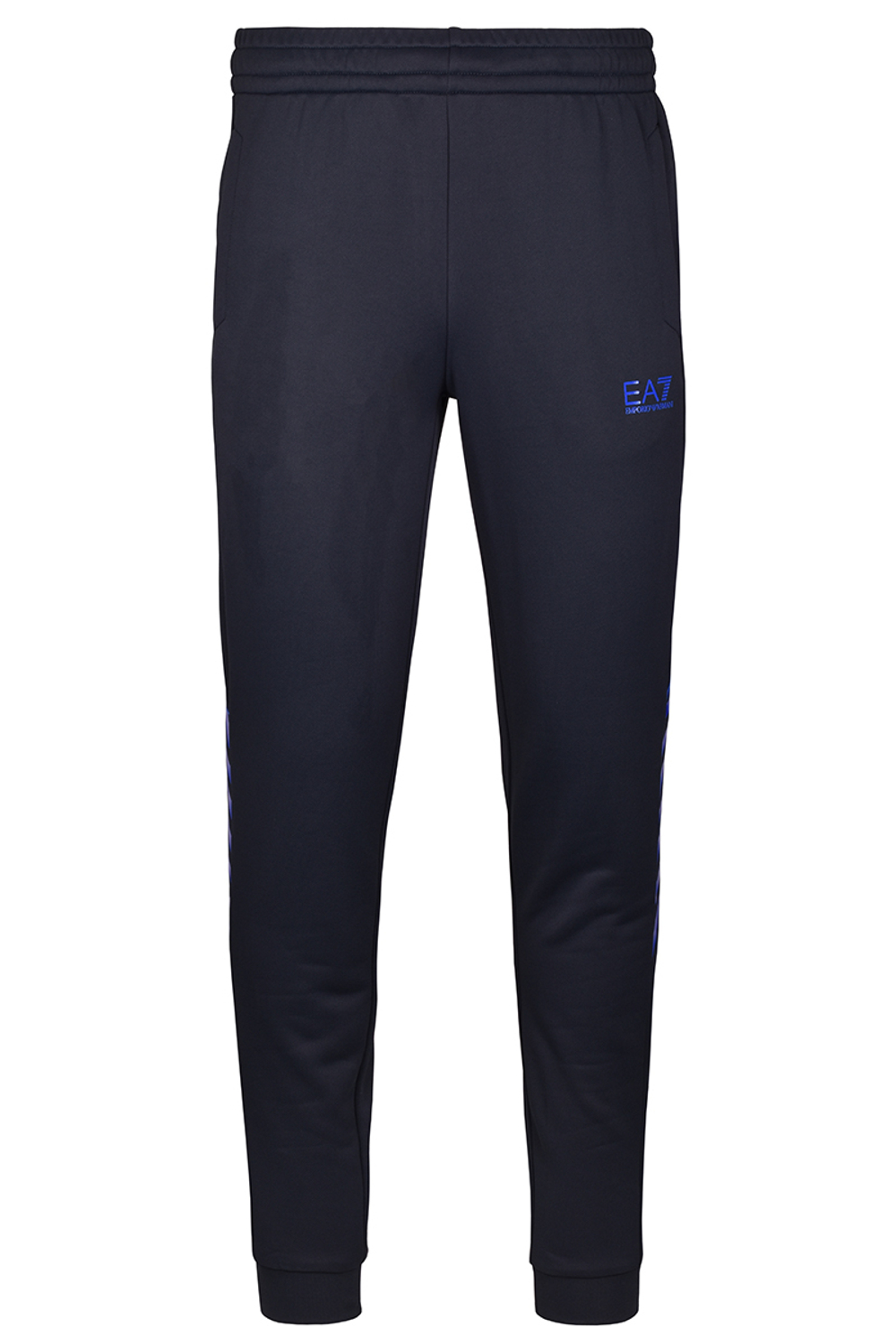 Теннисные брюки EA7 Man Jersey Trouser - black