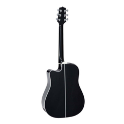 TAKAMINE Акустическая гитара Электроакустическая GD38CE-BLK 6-струнная, корпус Ель