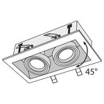 Встраиваемый светильник Technical DL008-2-02-S