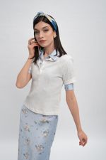 Платок «Янтарный берег» 100% шелк