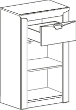 Тумба для прихожей "Соренто"