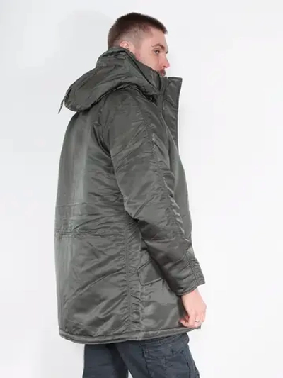 Куртка Аляска демисезонная Husky City Nord Storm (т.серая - r.grey/orange)
