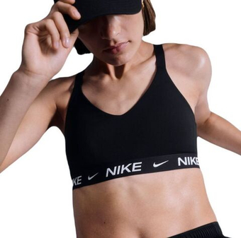 ТОП теннисный Nike Indy Medium Support Padded Adjustable Sports Bra - черный