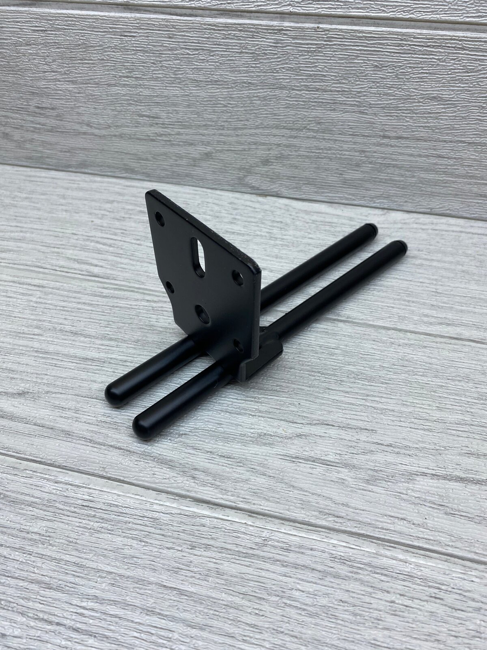 Ножки для мебели черные 15 см 4 штуки