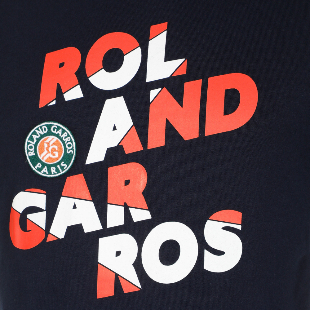 Мужское теннисное поло Roland Garros Roland Garros T-Shirt Men - Blue