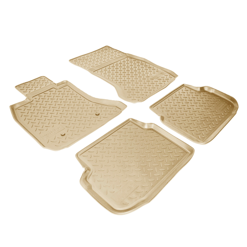 Ковры в салон Norplast/Unidec для BMW 7 в кузове F01 (2008-2015), Бежевый, арт.NPL-Po-07-40-B