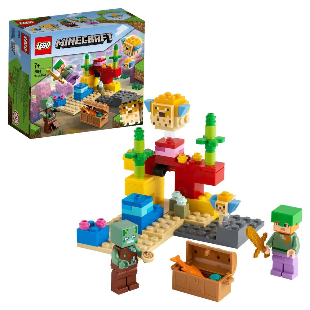 Lego 21164 Minecraft Коралловый риф