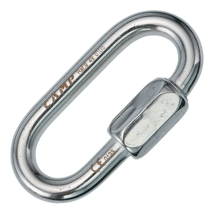 Oval Quick Link 10 мм Stainless Steel (ЕАС, СЕ)