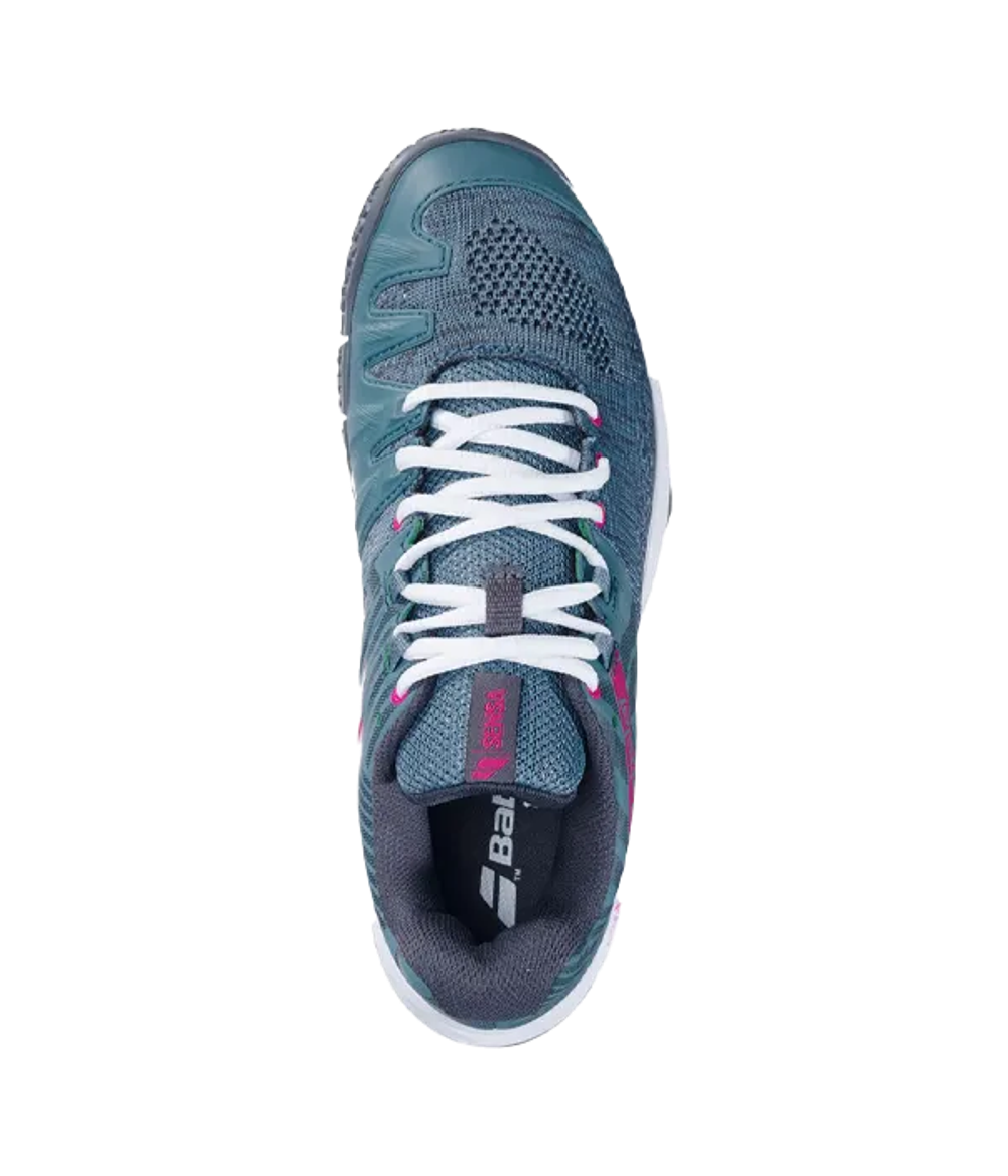 Babolat Sensa Женские Североатлантические-Белые Кроссовки