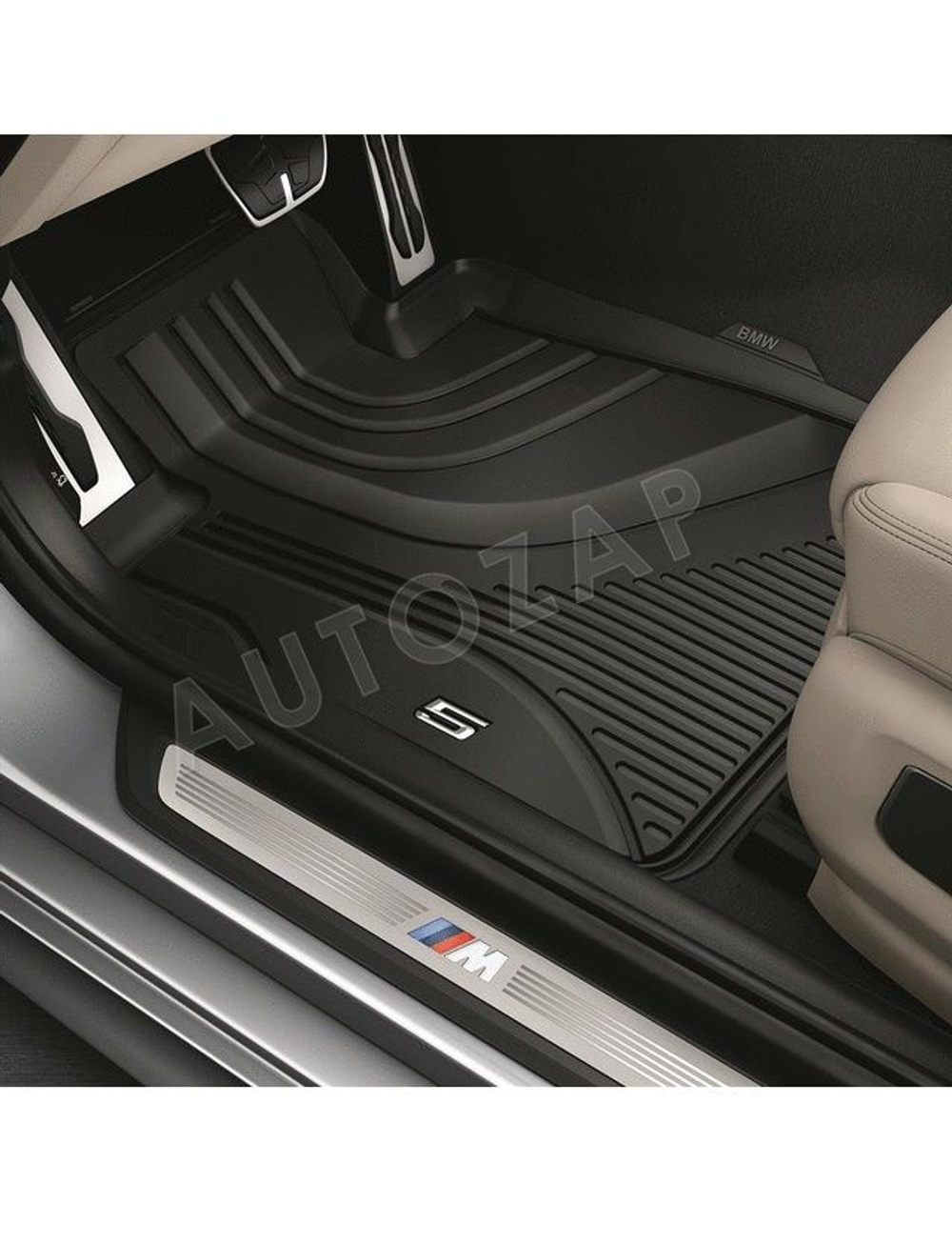 Коврики BMW 5 G60/61 M5 G90/99 (передние) 2шт